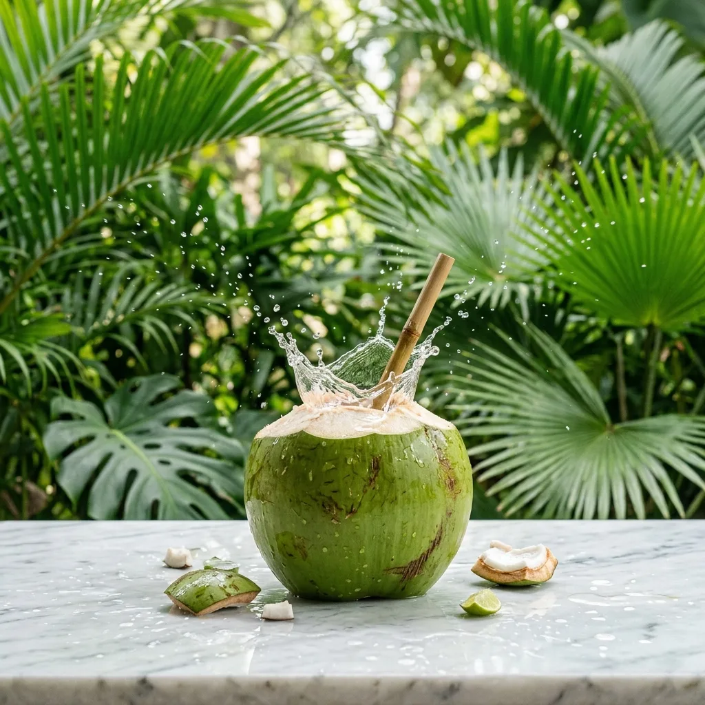 Fresh Green Tender Coconut